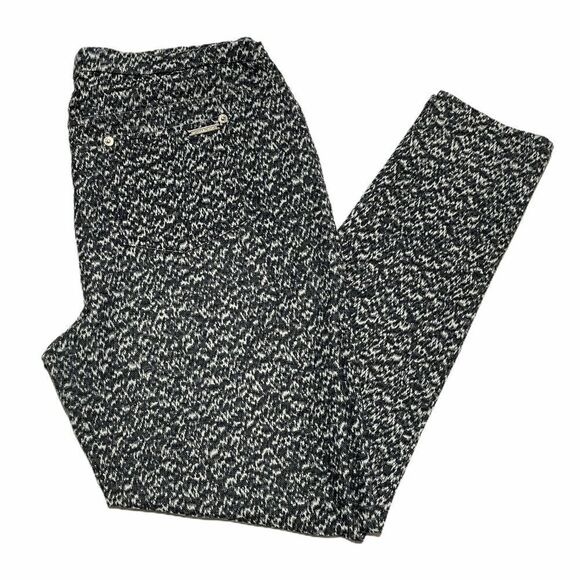 MICHAEL Kors Skinny Printed Pants Sz L - Picture 2 of 12